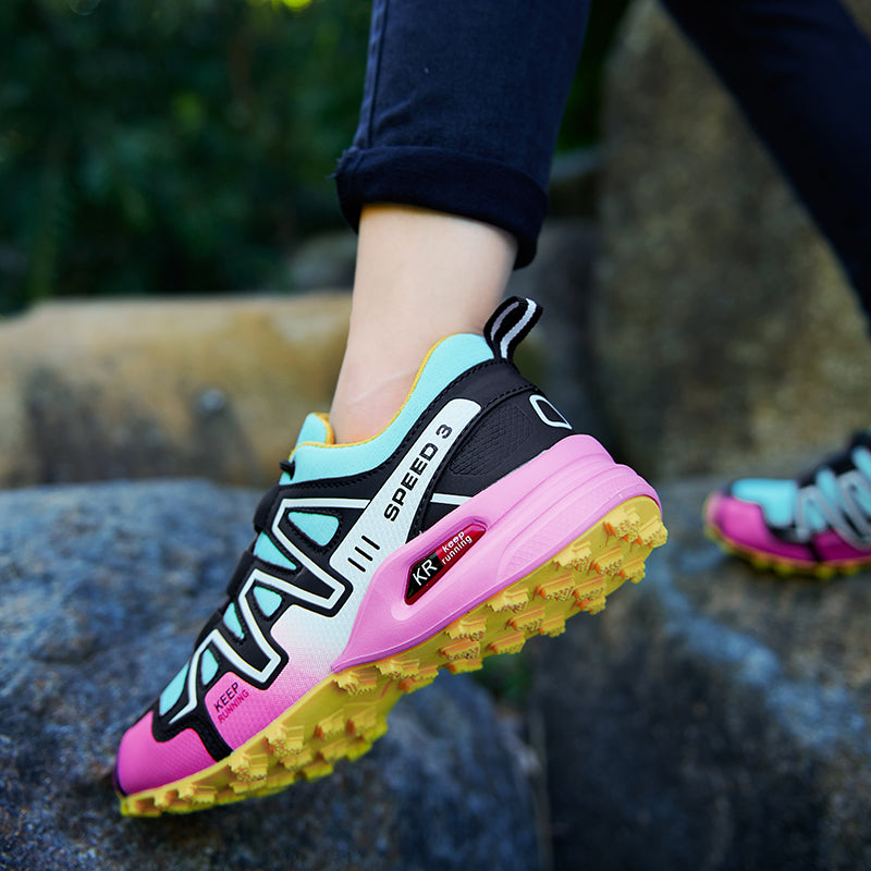 Pin Speed 3 – Leichte Wanderschuhe für Damen, rutschfest und bequem