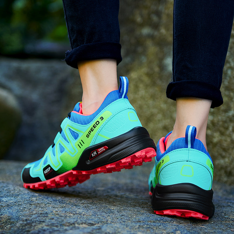 Pin Speed 3 – Leichte Wanderschuhe für Damen, rutschfest und bequem