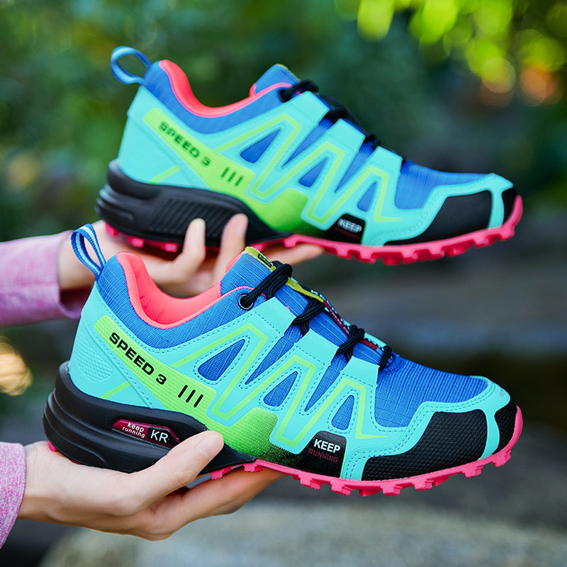 Pin Speed 3 – Leichte Wanderschuhe für Damen, rutschfest und bequem