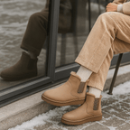 Chelsea-Stiefeletten mit gebürsteter Innenseite - Maelis