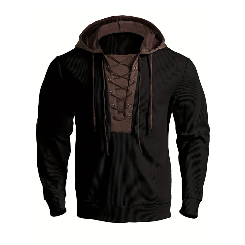 Jerry - Klassischer Hoodie mit Schnürung