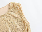 Damenkleid mit Leuchtapplikation - Sarynne