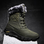 Herren-Winterstiefel mit Plüschfutter - Ruvano