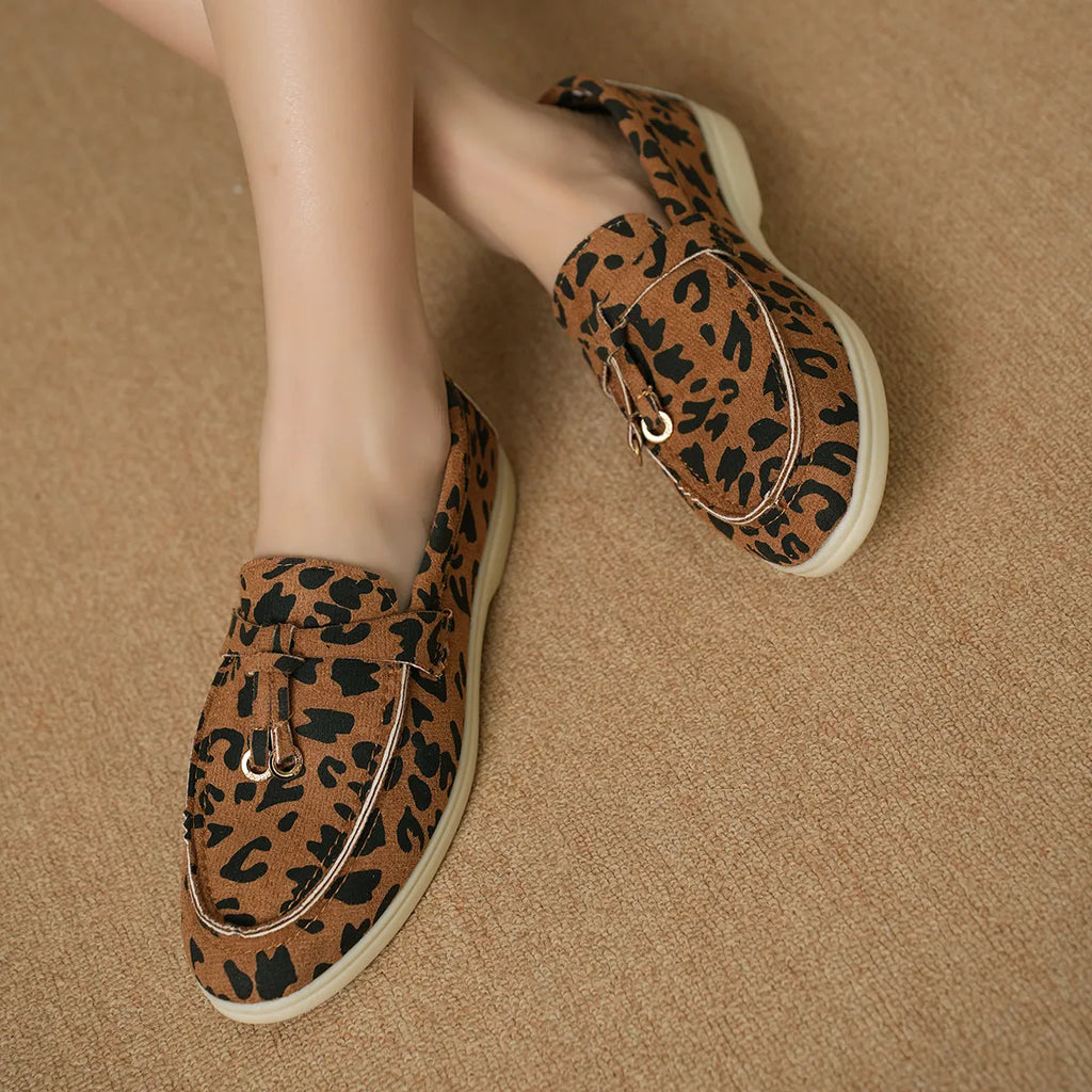 Loafers mit Leopardenmuster - Aurora
