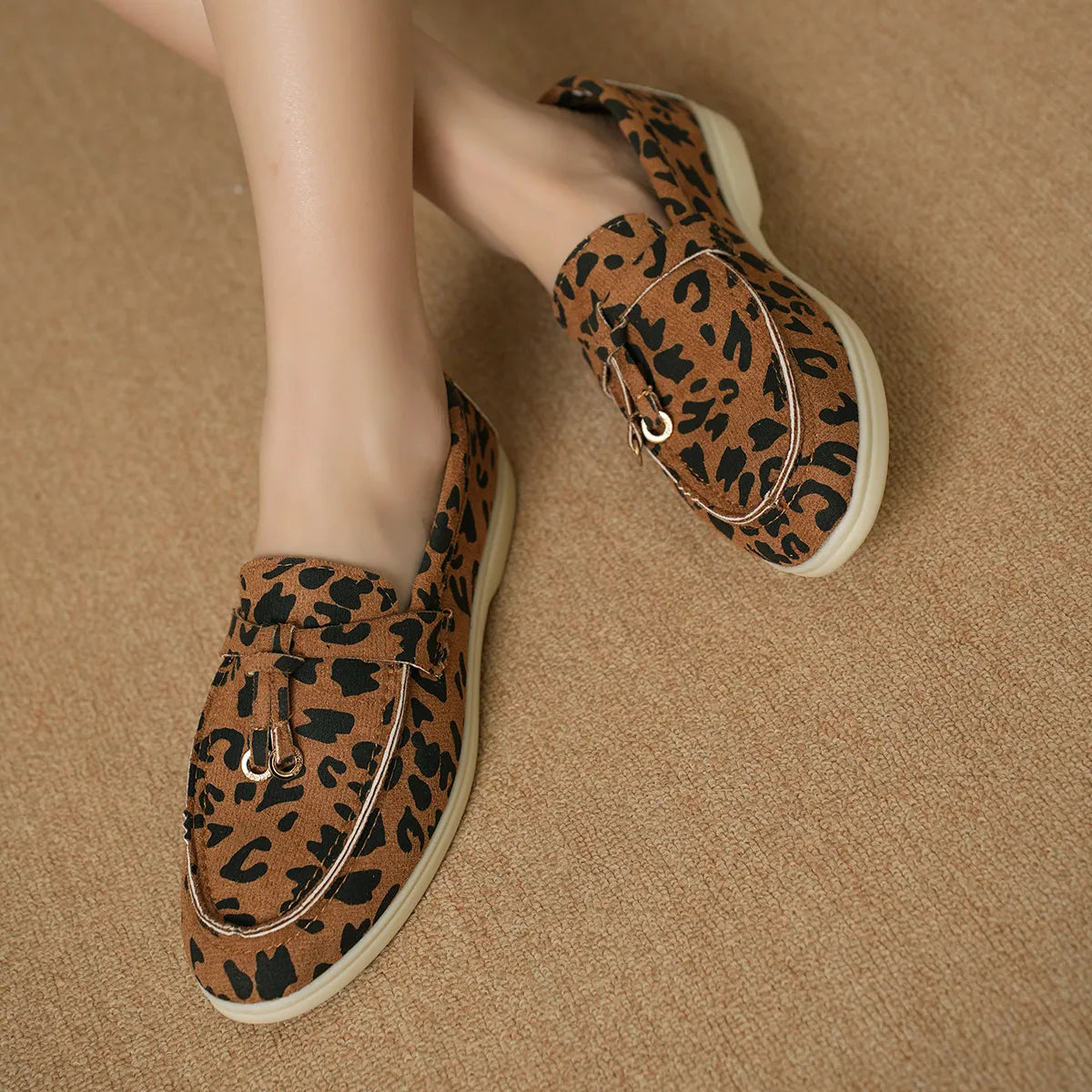 Loafers mit Leopardenmuster - Aurora
