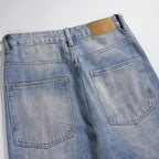 Gerade Utility-Cargo-Jeans für Männer - Falko