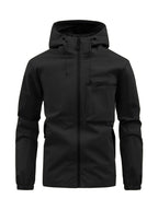 Herrenjacke für die Übergangszeit mit Kapuze und Taschen - Chester