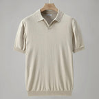 Anthon - Gestricktes Poloshirt