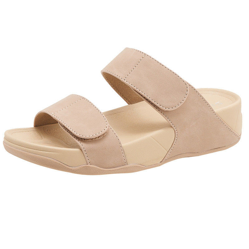 Orthopädische Sandalen mit verstellbarem Doppelriemen und ergonomischer Sohle - Virel