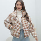 Steppjacke aus Baumwolle für Frauen - Alvilda