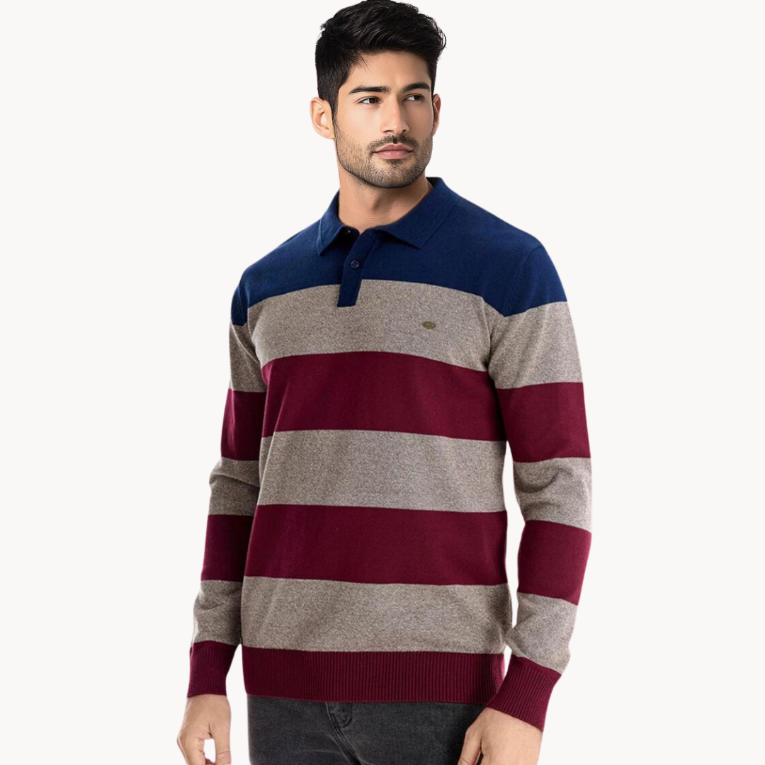 Herren Strickpullover mit Rollkragen - Hjalmar