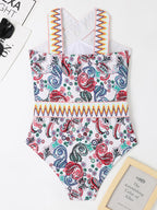 Ocean Chic - Badeanzug mit Paisley-Print