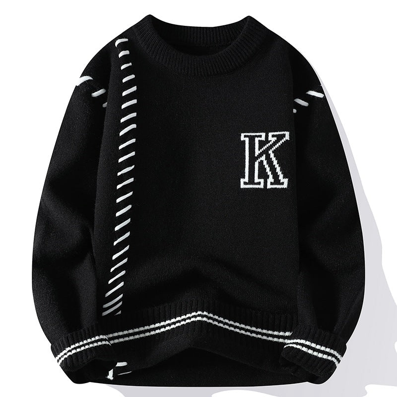 Herrenpullover mit weichem Strickeffekt - Marven
