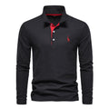 Langärmeliges Herren-Poloshirt - Dario