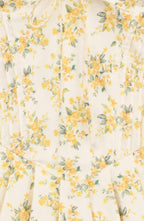 Emily - Korsett-Minikleid mit V-Ausschnitt Blumen-Korsett-Kleid