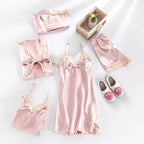 Damen-Pyjama-Set aus Satin - Klea