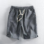 Vertikal gestreifte Herren Shorts mit Kordelzug - Lecce