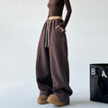 Damen-Baggy-Hose aus Plüschstoff - Novanne