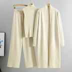 Dreiteiliges Winter-Strickset - Isolde