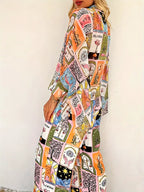 Melanie Bohemian Bedrucktes Set