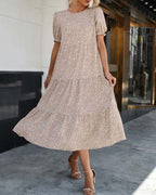 Zyonn - Kleid mit Puffärmeln
