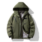 Leichte Herren-Thermojacke mit Kapuze und Innenfutter - Orven