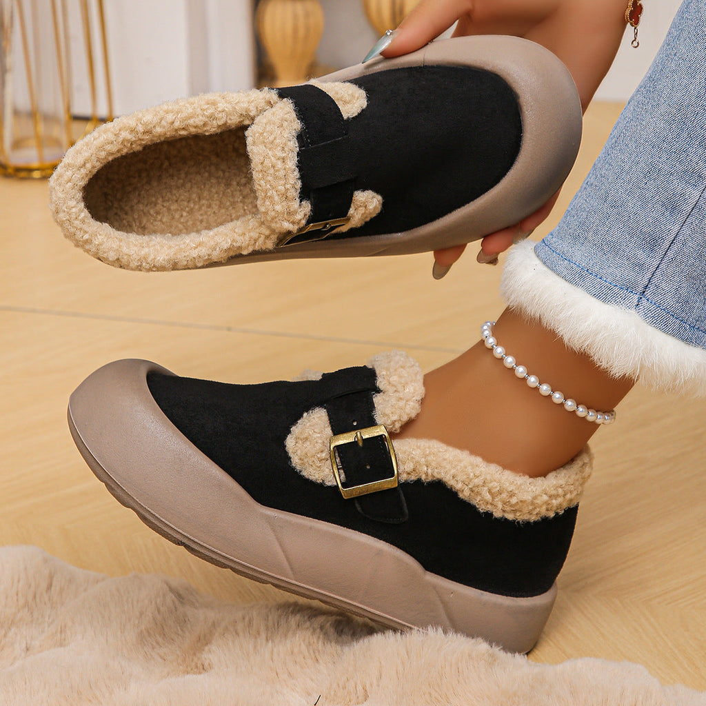 Damen Winterclogs mit verstärkter Spitze und Schnalle - Renate
