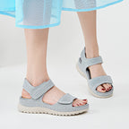 Atmungsaktive orthopädische Damensandalen mit dämpfender Sohle - Luren