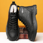 Halbhohe Herrenstiefel im Vintage-Stil - Brevik