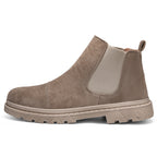 Herren Retro-Stiefeletten aus Leder - Aegis