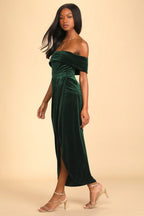 Elegantes Samtkleid für Frauen - Fatima
