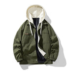 Herrenjacke mit Baumwolleffekt - Marek