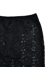 Lary Durchsichtige Spitze Set
