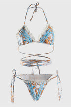 Ocean Chic - Bedruckter Band-Bikini