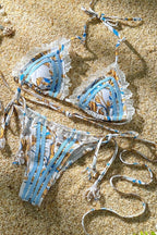 Ocean Chic - Bedruckter Band-Bikini