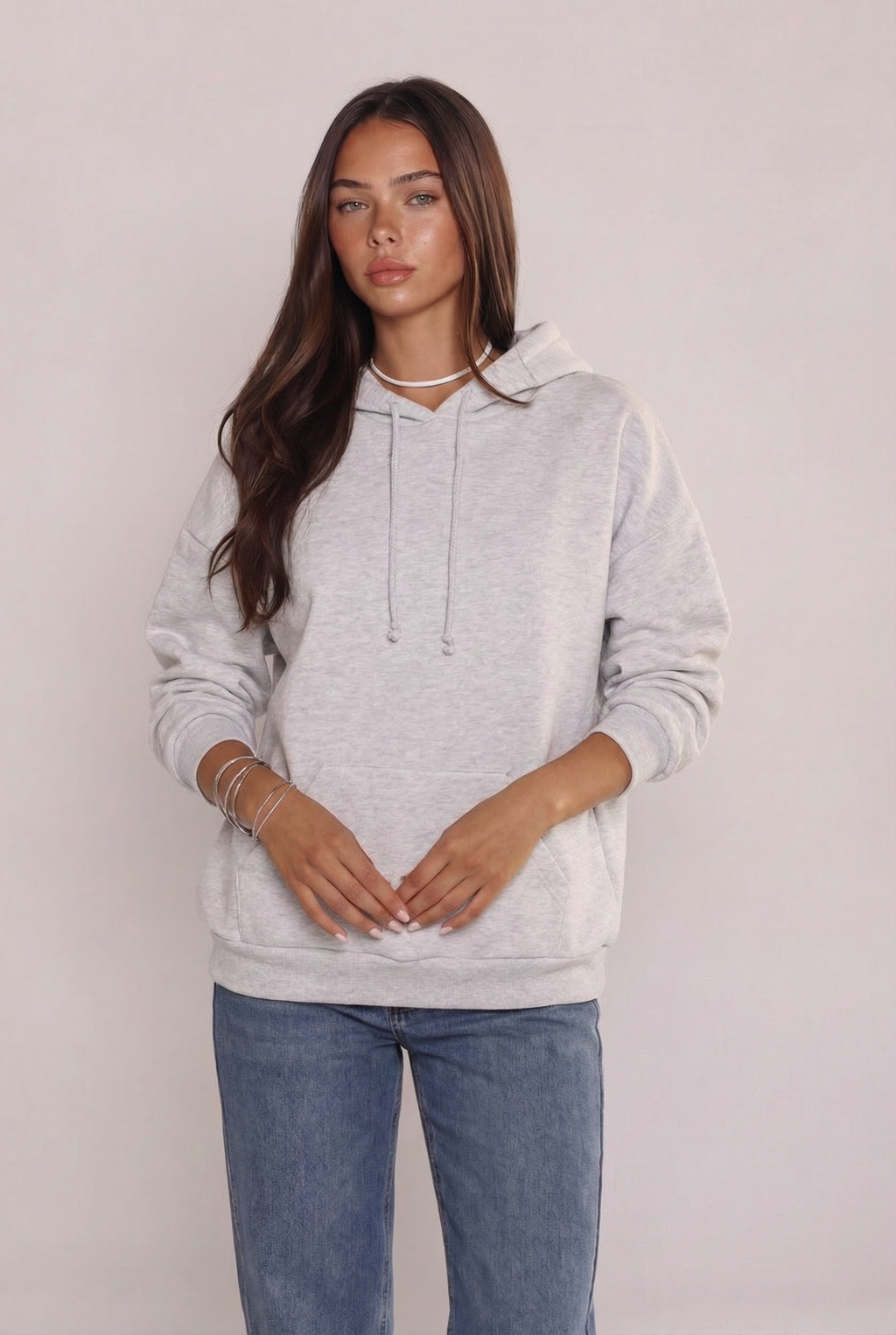 Kapuzenpullover mit Engelsmotiv
