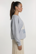 Sweatshirt mit Segelfischmotiv