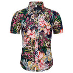 Herren Kurzarm Hemd im Maritim Design