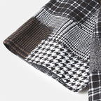 Bedrucktes Herren Kurzarm Hemd im Abstract Look
