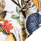 Retro Herren Kurzarm Hemd im coolen Blumen Design