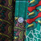 Bedrucktes Herren Kurzarm Hemd im Boho Look
