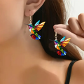 Colibri Farbige Damen-Ohrringe Leichtes Tropisches Design - Maritza