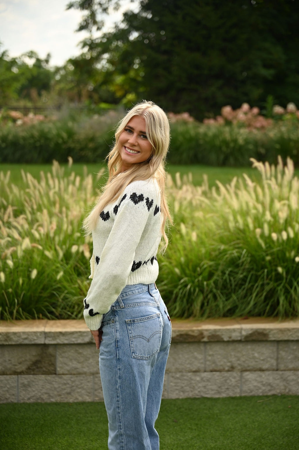 Pullover mit schlichtem Strickdesign