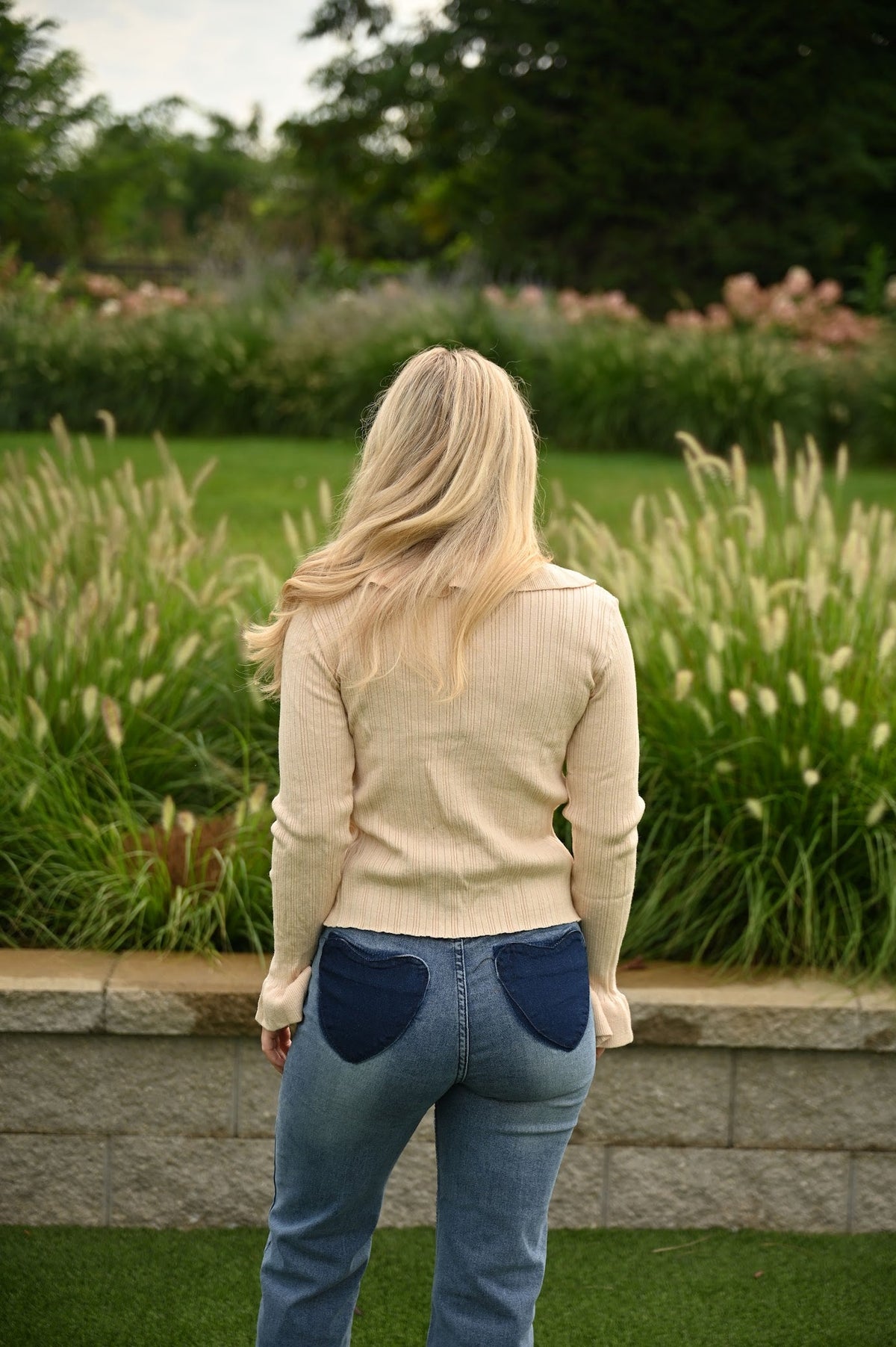 Pullover in Creme
