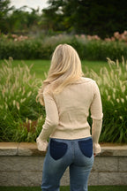 Pullover in Creme