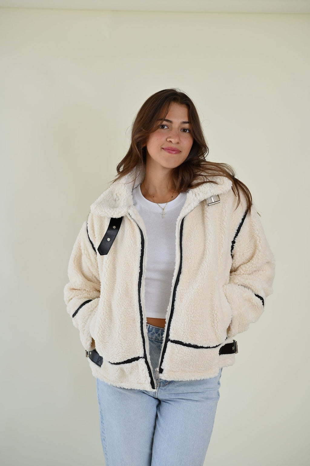 Sherpa-Jacke für kühle Tage