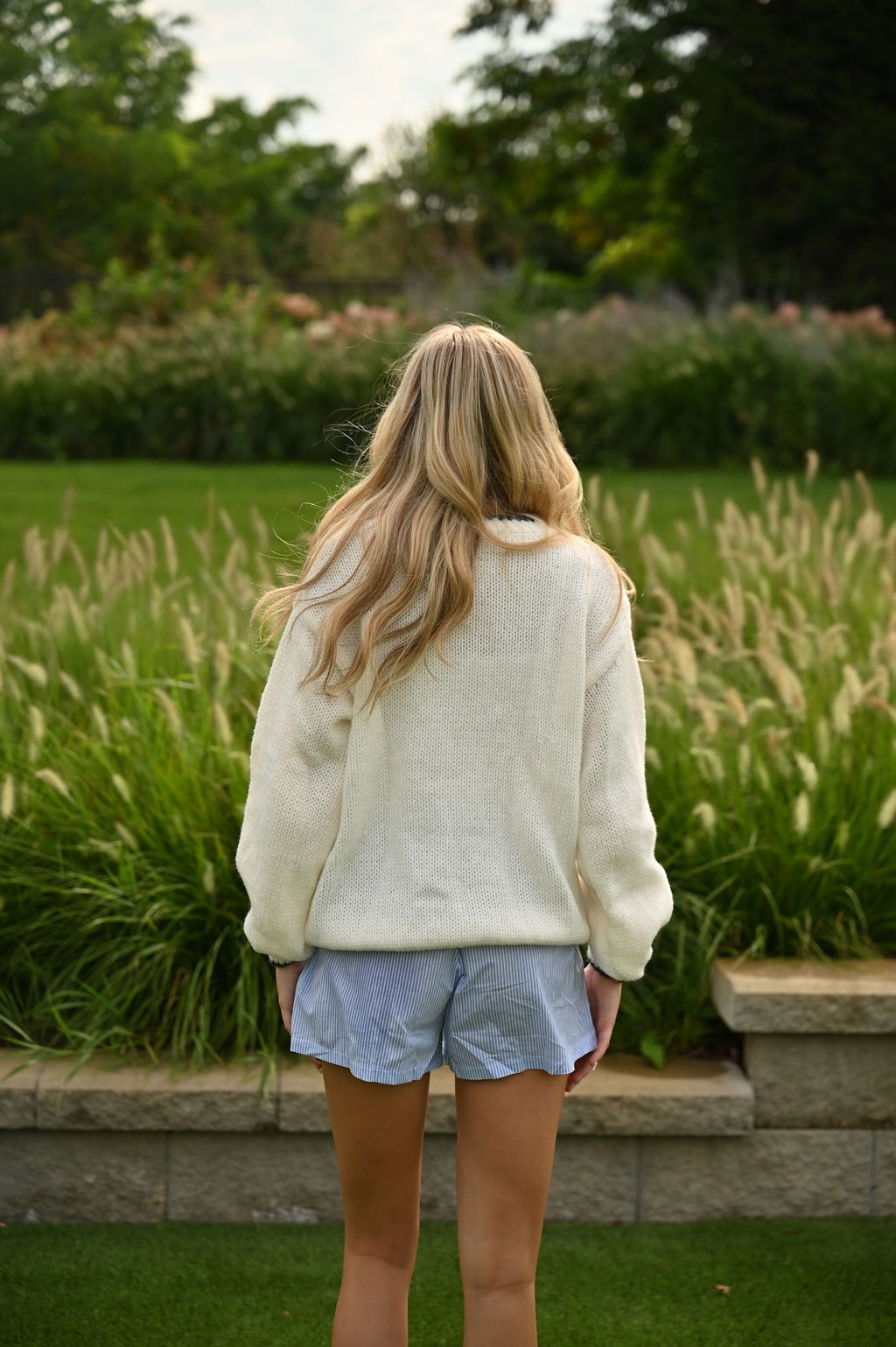 Pullover mit Hummermotiv