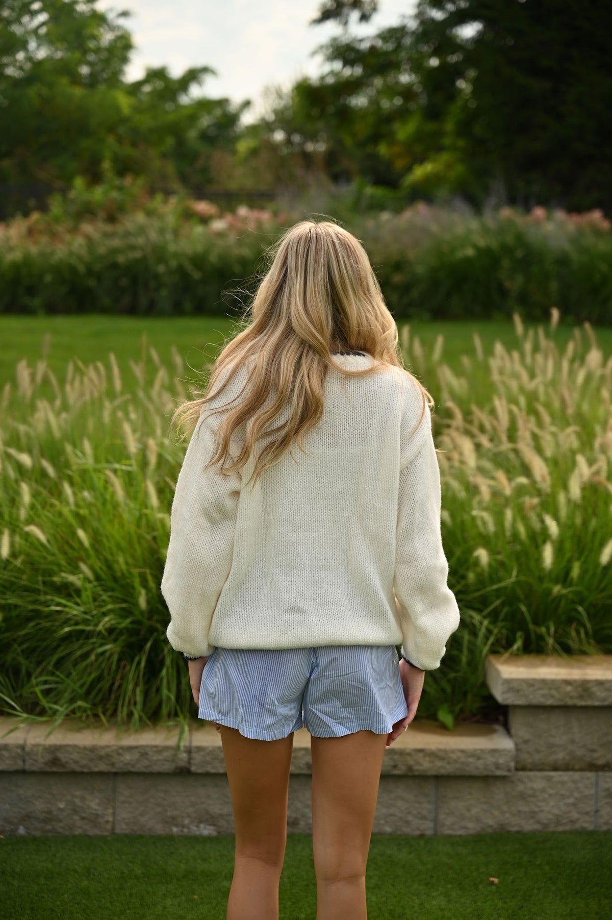 Pullover mit Hummermotiv