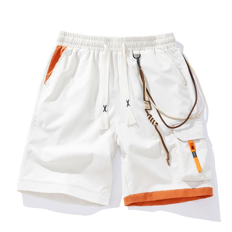Sportliche Shorts für Herren mit dekorativer Seitentasche - Victor