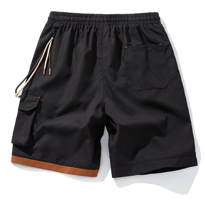 Sportliche Shorts für Herren mit dekorativer Seitentasche - Victor